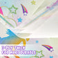 Wernnsai Unicorn Party Plates And Napkins - Rainbow Unicorn Party Supplies For Girls Disposable Dinner Dessert Plates Napkins Tableware Set Serves 16 Guests 48 Pcs