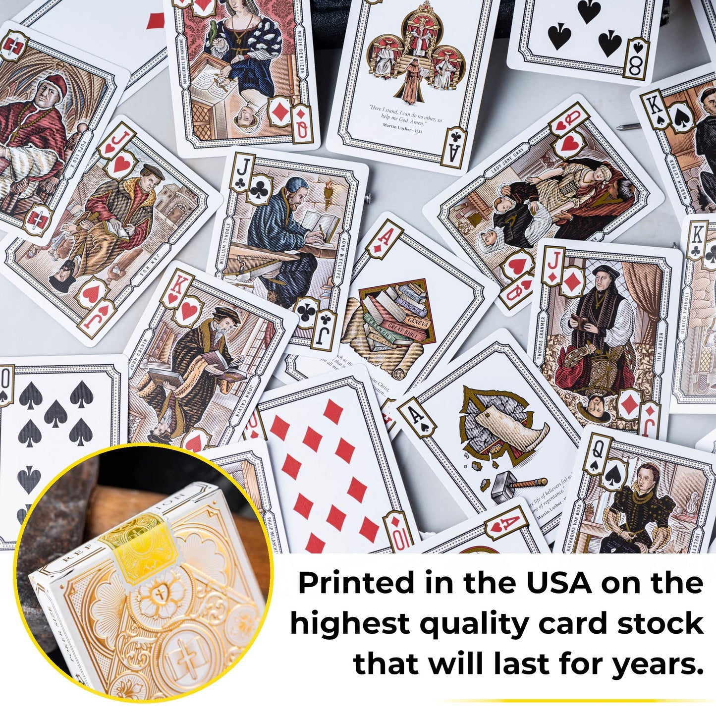 Alpha & Omega Playing Cards (Reformation)