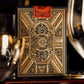 theory11 James Bond 007 Playing Cards - Gold Foil, FSC-Certified, 3.5"x2.65", Brown/Gold, Model INT55725