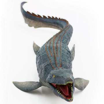 Gemini&Genius Mosasaurus Dinosaur Toy With Movable Jaw, Large Marine Realistically Dinosaur, Ocean Dino World Animal Figure Toy
