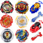 Bey Battling Top Burst Tops Toy Set Toy Gift For Children Boys Ages 6 8 10 12+ Combat Battling Game 6 Burst Spinning Tops 2 Two Way Launchers Grip Starter