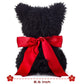 Ikasa Border Dog Stuffed Animal Love Plush Toy With Heart For Valentine Day,Cute 11.8'' Soft Small Plushie,Gifts For Girlfriend