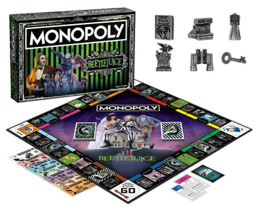 Monopoly Beetlejuice Board Game | Based On The 80’S Fantasy Film Beetlejuice | Officially Licensed Beetlejuice Merchandise | Themed Classic Monopoly Game