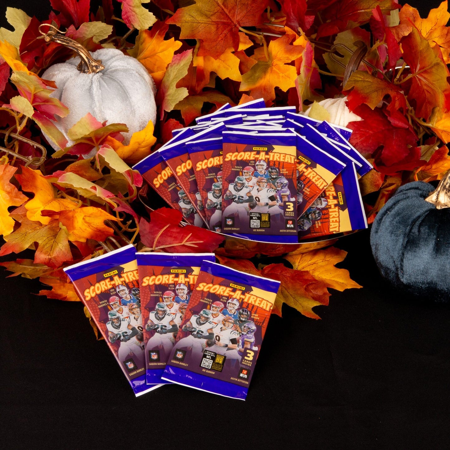 2025 Panini Score-A-Treat Halloween Football Trading Cards Treat Bundle