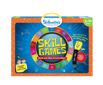 Skillmatics Educational Game : Skill Games | Reusable Activity Mats With 2 Dry Erase Markers | Gifts & Learning Tools For Ages 6 And Up