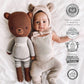 Cuddle + Kind Oliver The Bear Regular 20'' Hand-Knit Doll - 1 Doll = 10 Meals, Fair Trade, Heirloom Quality, Handcrafted In Peru