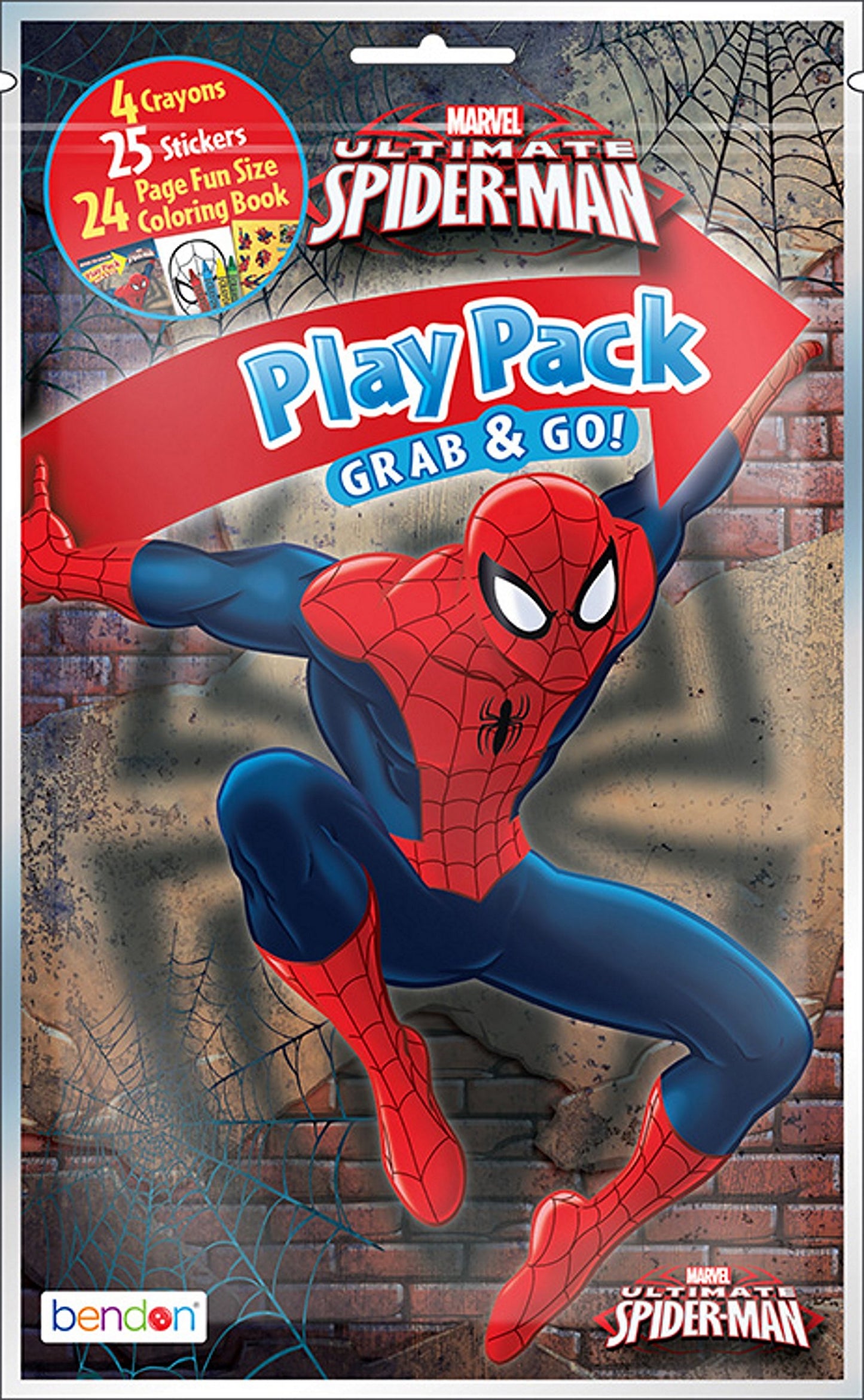 Bundle of 12 Marvels Spider-Man Grab & Go Play Packs