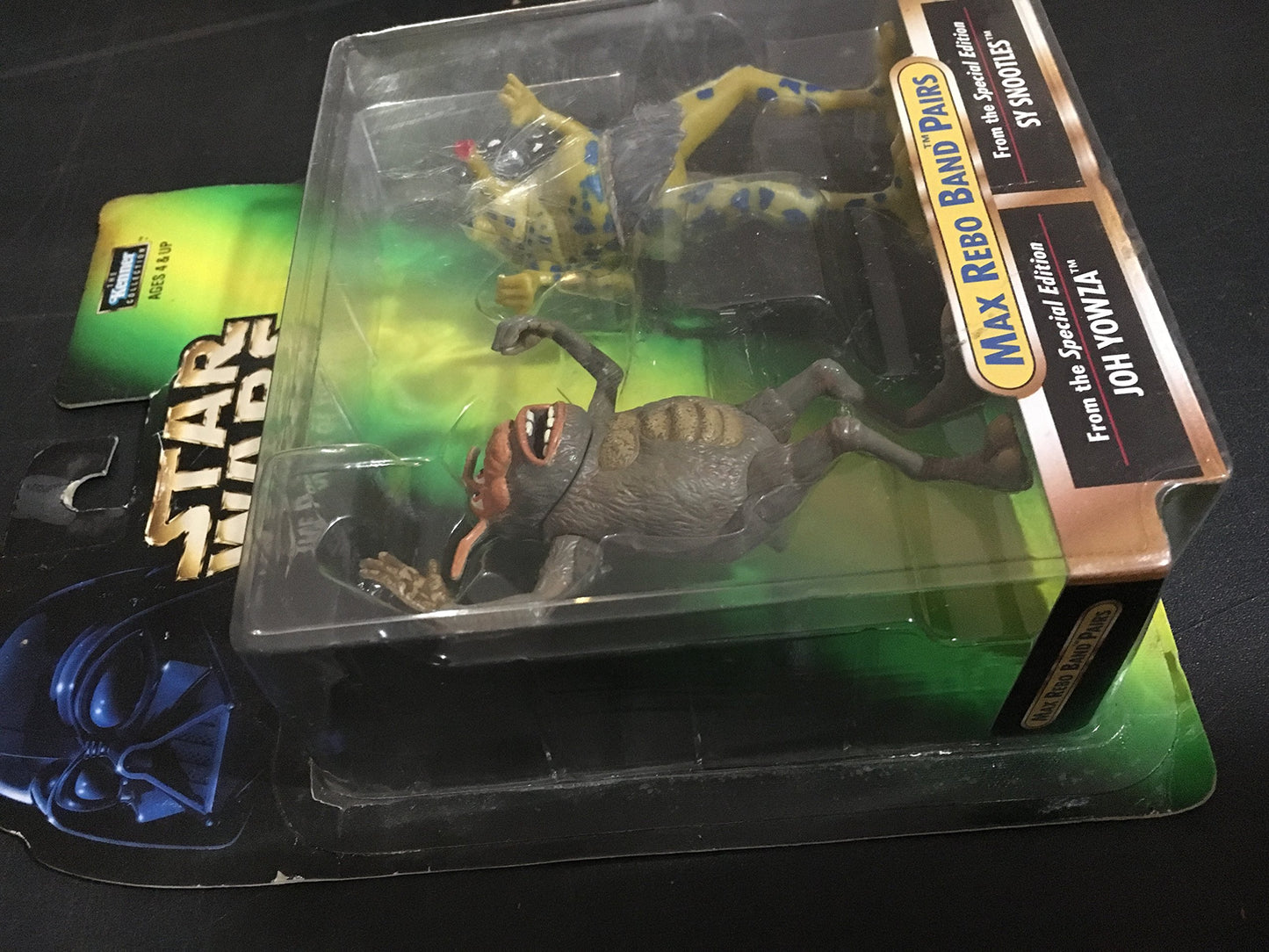 Star Wars Max Rebo Band Pairs Joh Yowza & Sy Snootles Action Figure By Kenner