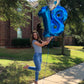 IWERP Navy Blue Foil Mylar Number 18 Balloon - 40 Inch 18th Birthday Decoration for Boys and Girls