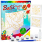 Batik Painting 2-in-1 Kit (Rose, Lily Flower)