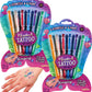 Toysmith Mermaid Tattoo Gel Pens with Stencils Bundle  2 Pack