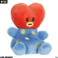 Aurora® Lovable Bt21 Palm Pals™ Tata Stuffed Animal - Collectible Fun - Delightful Cuteness - Red 5 Inches