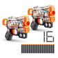 X-Shot Skins Menace - Sonic Retro (2 Pack + 16 Darts) By Zuru, X-Shot, Easy Reload, Air Pocket Dart Technology, Toy Foam Dart Blaster For Kids, Teens, Adults, Frustration Free Packaging