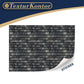 TexturKontor 3 Sheets Self-Adhesive Roof Tiles - Slate Shingles for Dollhouses 1:12 Scale, Large Size