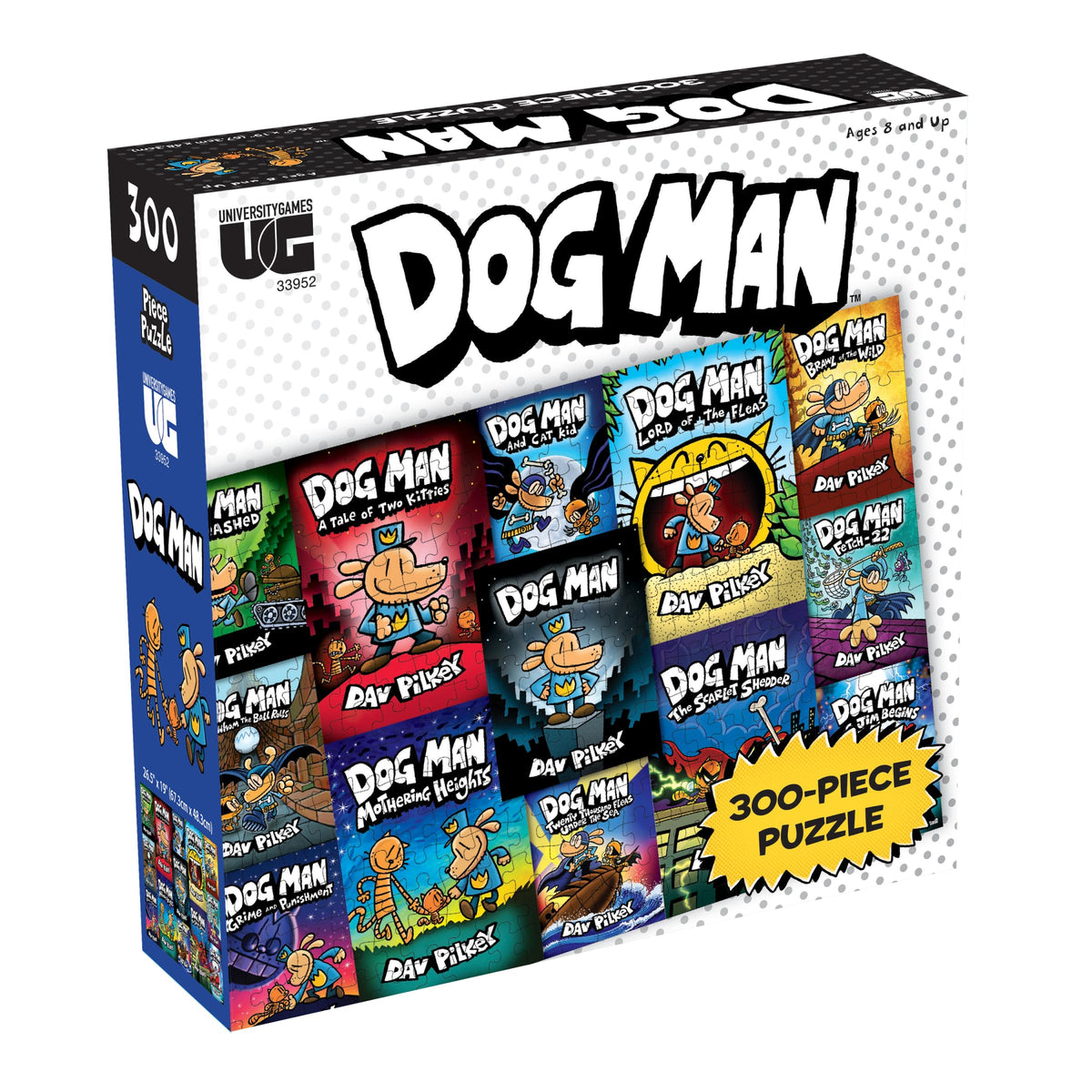 Dog Man 300Piece Compilation Cover Puzzle