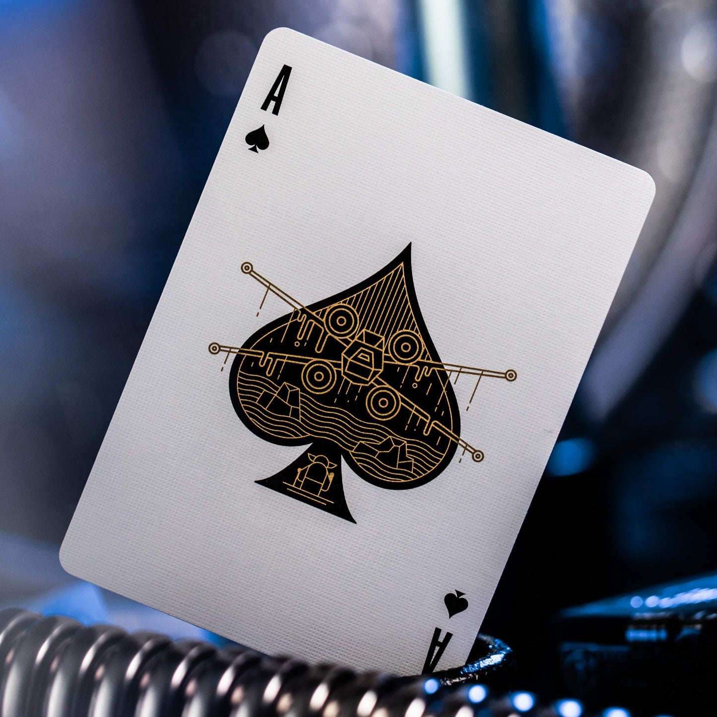 theory11 Star Wars Silver Special Edition - White Light Side enhanced Playing Cards Theme Deck