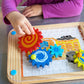 Fat Brain Toys Go Go Gears! - Wooden Size-Matching Puzzle For Preschoolers Ages 3+
