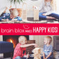 Brain Blox 300 Natural Wooden Blocks - Montessori STEM Building Set for Kids Ages 4-8 - Hands-on Learning & Architecture