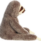 Aurora® Super Flopsie™ Sloth Stuffed Animal, 28" Plush, Brown - Model 31637, Adorable & Playful Companion