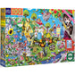 eeBoo Love of Bees 100 Piece Jigsaw Puzzle/Ages 5+ (PZBEE)