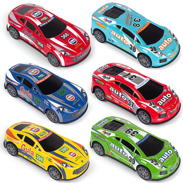 Race Toy Cars For Toddler Boys Girls 7 Inch Friction Powered Trucks For Kids Ages 3 4 5 6 7 8 Years Old Stocking Stuffers For Ki
