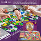 Rich Dad Cashflow Board Game Set - Educational Financial Literacy Game for Kids & Adults, Purple, 11 x 3 x 15 inches, Cardboard