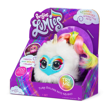 Lumies “Let’S Learn Colors” Plush Unicorn Interactive Toy — Preschool Kids