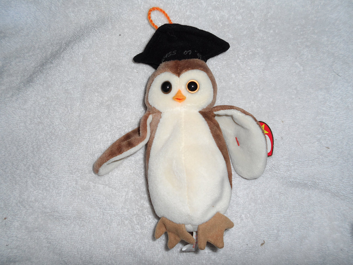 Ty Beanie Babies - Wise The 1998 Graduation Owl