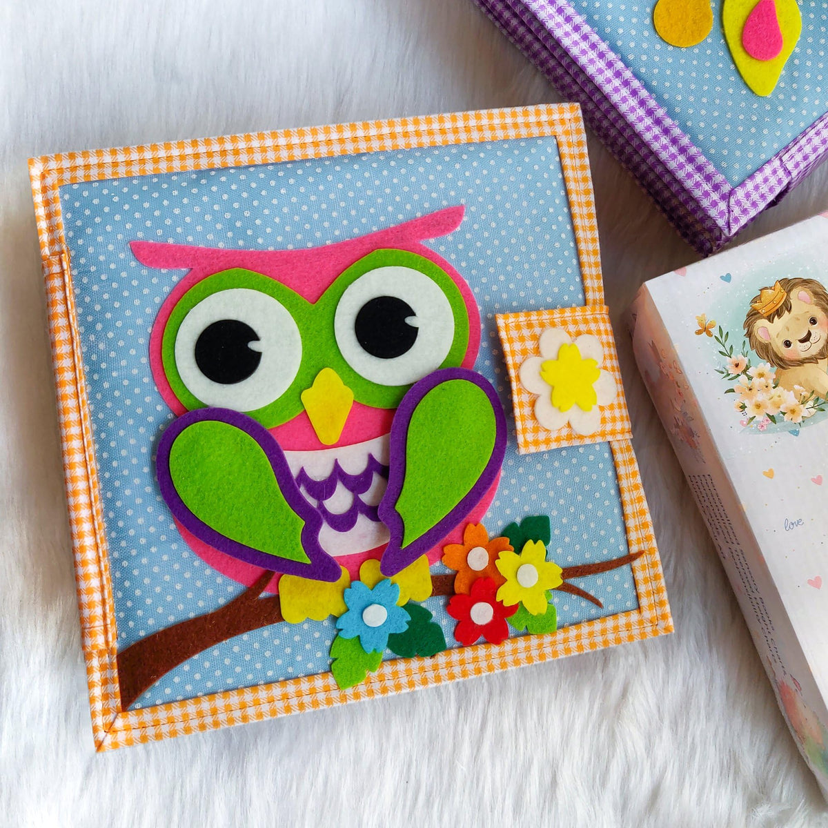 Wow And Now Montessori Sensory Busy Books, Toys & Games For Infants, Babies & Toddlers  Learning Educational Activities  Soft 