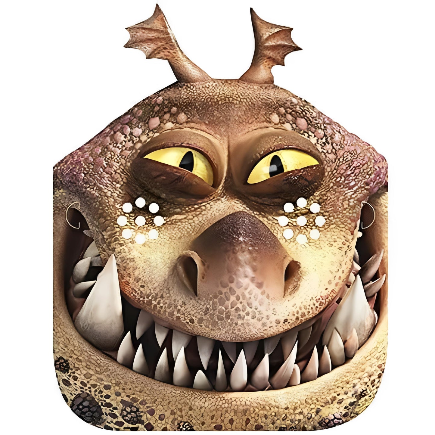 Unique How To Train Your Dragon Party Paper Masks - Assorted Designs, 8 Pcs