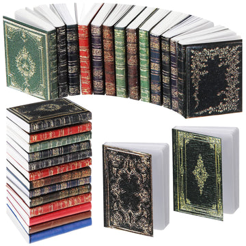 200 Pcs 1: 12 Scale Miniatures Dollhouse Books Mini Miniatures Books Dollhouse Accessories Tiny Things Timeless Model For Library Decorations Diy Projects Girl Boy Doll Houses School Room