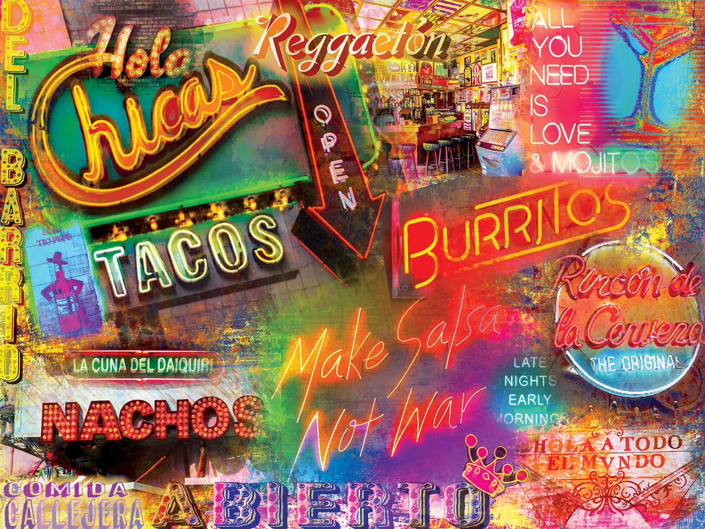 En El Barrio 550 Piece Jigsaw Puzzle