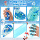 Lawoho Sheep Clear Slime 300Ml, Blue Slime Kit For Girls Ages 8-12 With 11 Packs Slime Add-Ins, Slime For Kids Party Favors, Non Stick Clear Slime For Kids Birthday Halloween Christmas Easter Gifts
