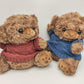 Gjlzfwbx Teddy Bear Plush Toy, 9 Inches Teddy Bear Stuffed Animal Christmas Birthday Valentine'S Day Gifts For Kids Girl Friends