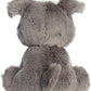 Aurora® Inspirational Precious Moments™ Winston Terrier Stuffed Animal - Cherished Memories - Enduring Comfort - Gray 8.5 Inches