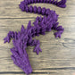 Munnygrubbers - Xl 26' Crystal Dragon Fidget Toy - Heavy Duty - 3D Printed Flexible Articulating Dragon Plastic Collectible Figurine - Surprise Egg Compatible - (Shiny Purple Dragon)