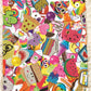 Iscream Sparkly Rhinestone Sweethearts Cactus 6' Vinyl Cling Decal