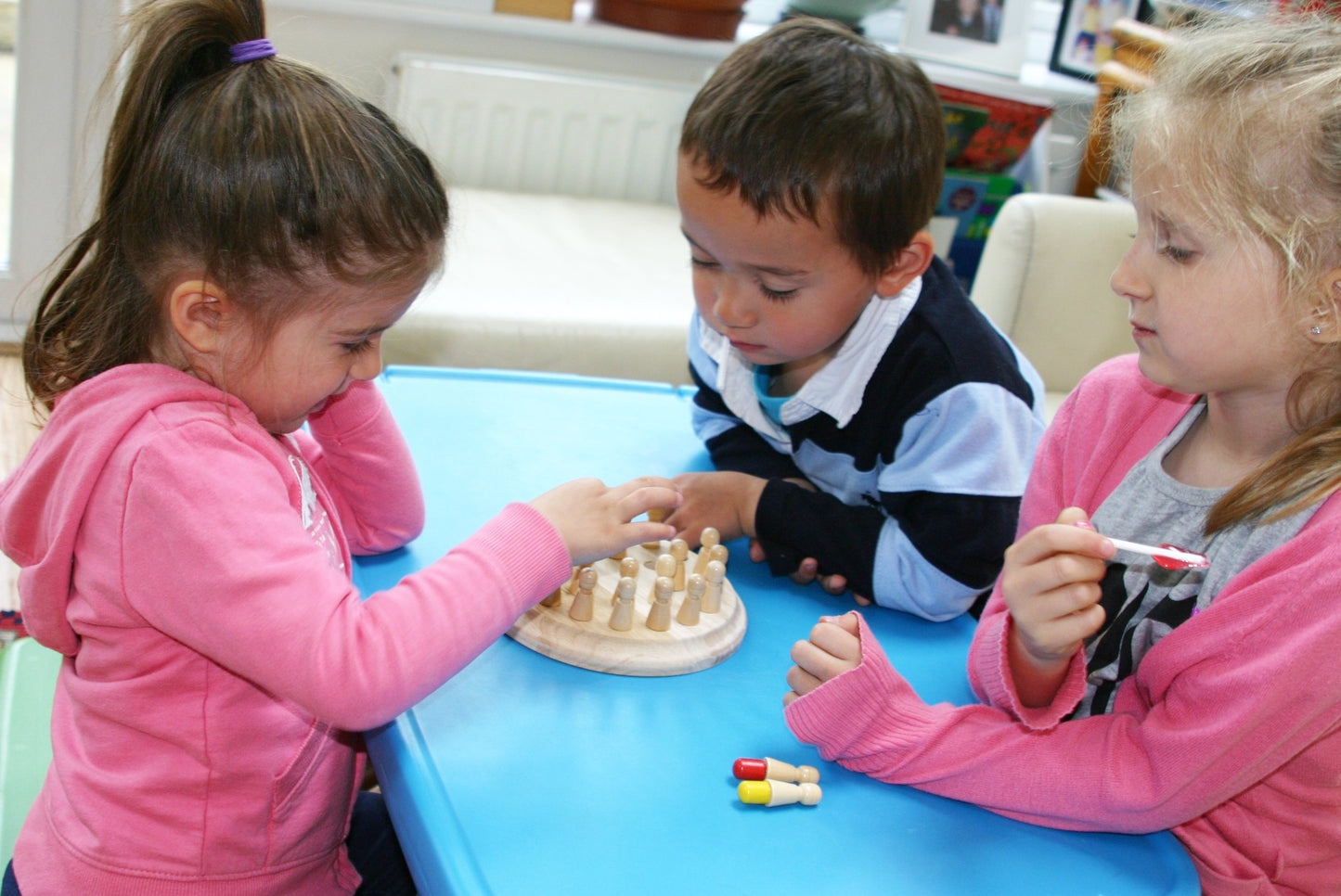 TOWO Wooden Memory Toys for Children - Family Board Games for Kids and mature-themeds -Wooden Mind Games Educational Toys for 3 Years Old
