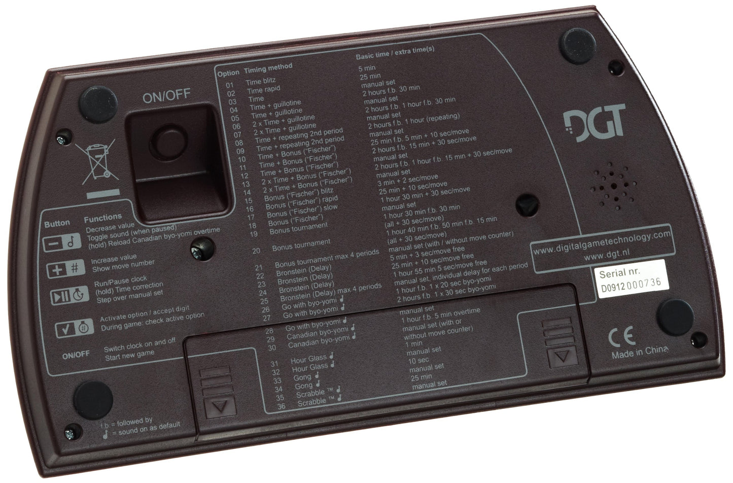 Dgt 2010 Digital Chess Clock And Game Timer