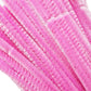 Carykon Super Fuzzy Chenille Stems Pipe Cleaners, Pack of 100 (Pink)