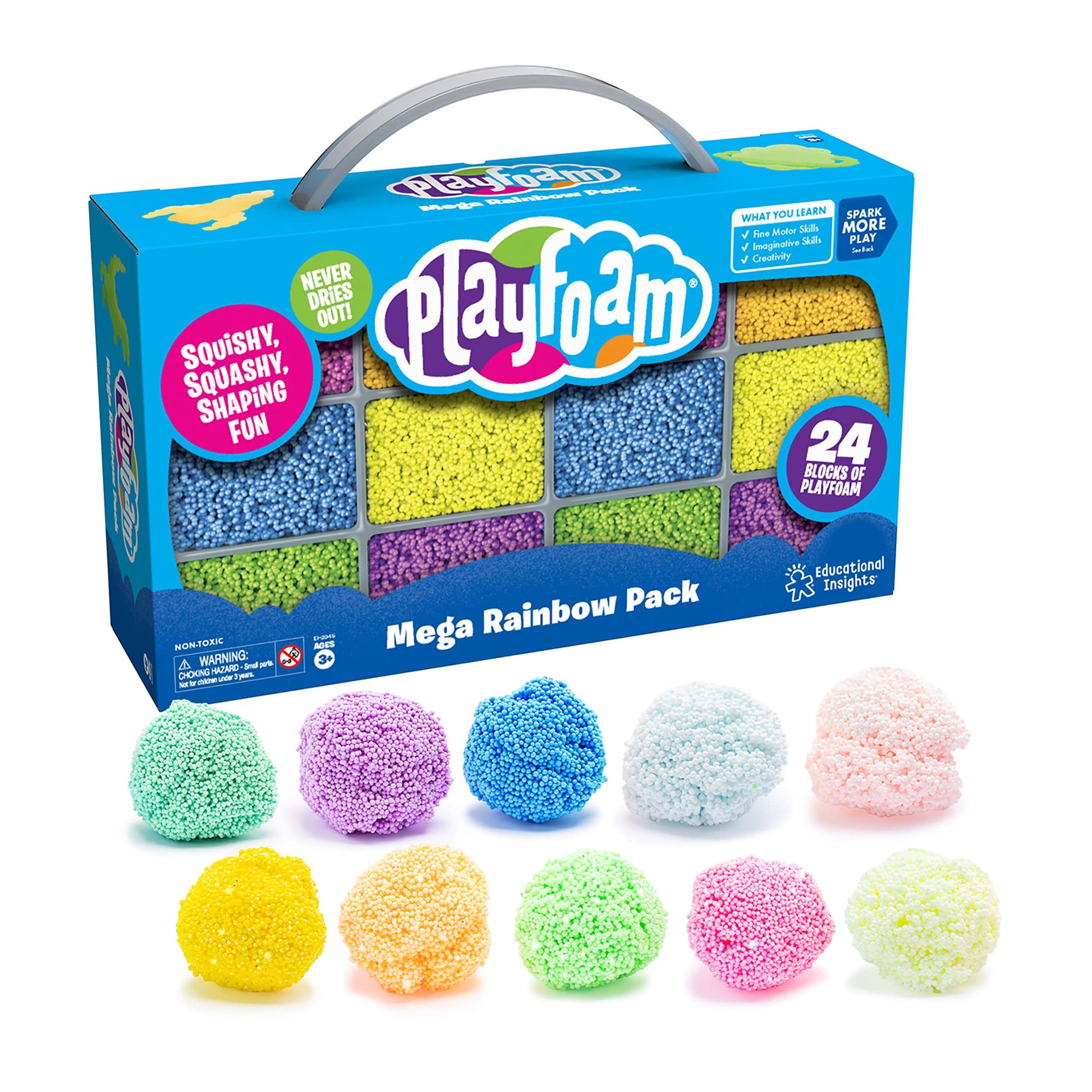 PLAYFOAM MEGA RAINBOW PACK