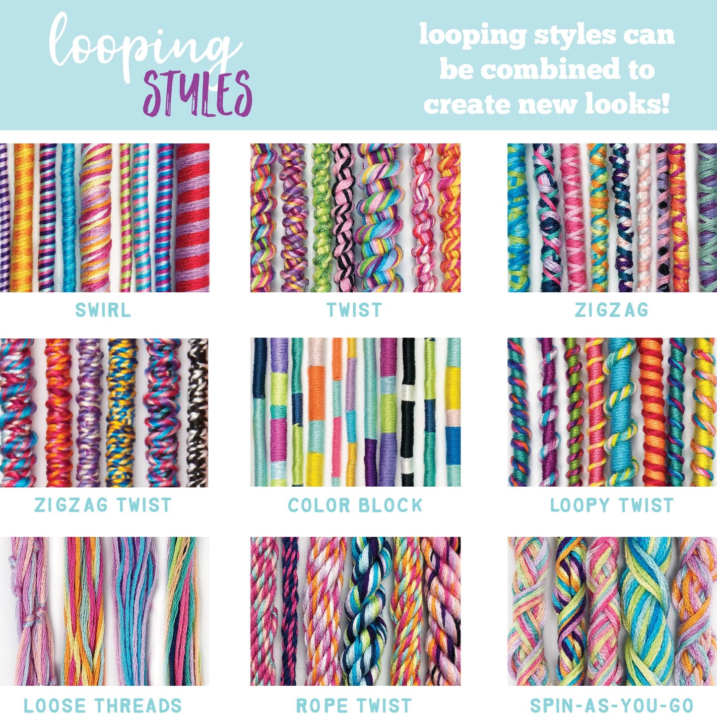 Loopdedoo Deluxe DIY Friendship Bracelet Maker Kit - Make Bracelets in Minutes for Birthdays and Friendship Gifts - Award Winnin