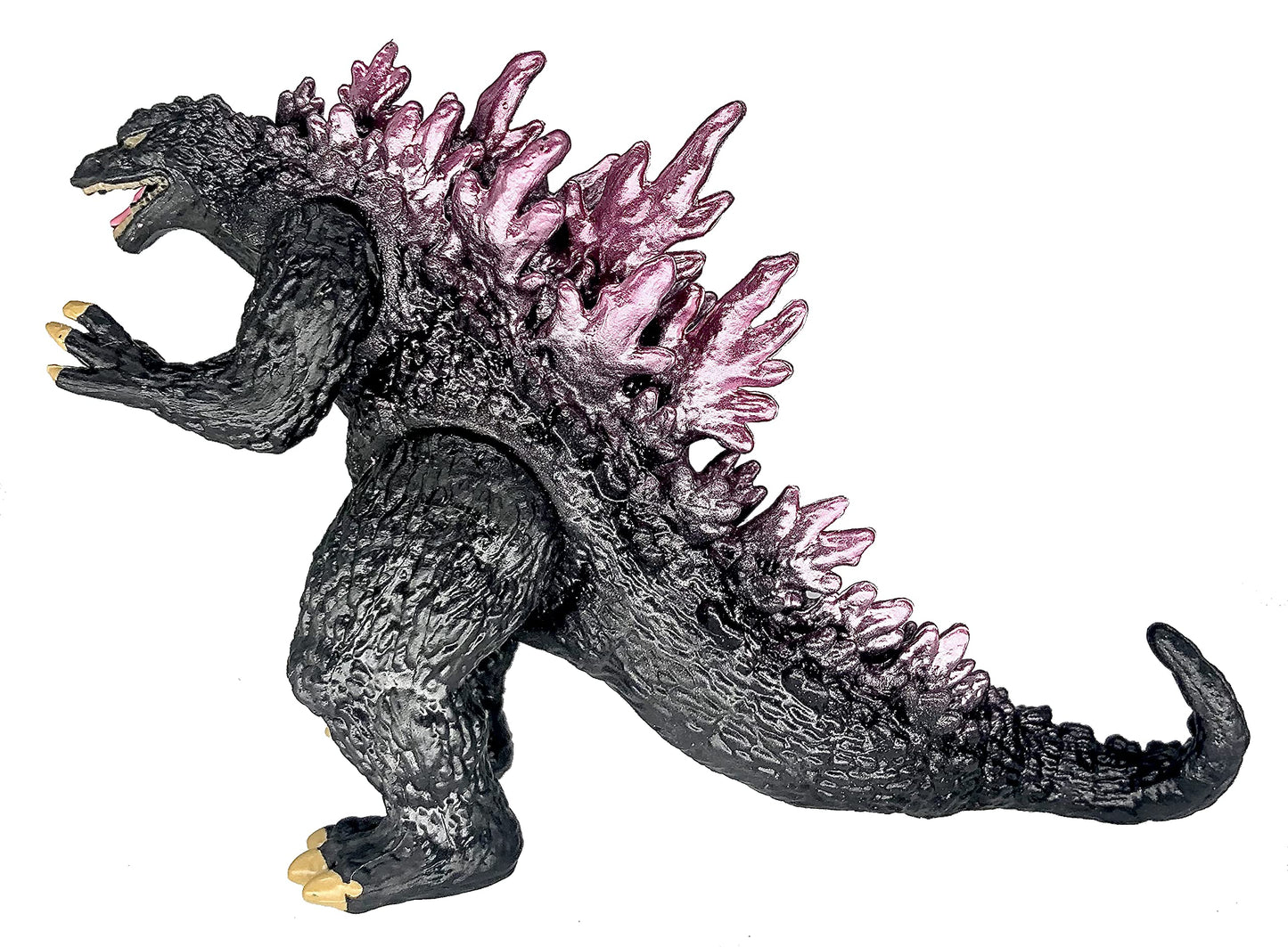 Twcare Set Of 4 Godzilla Toys Movable Joint Action Figures King Of The Monsters Burning Heisei Mecha Ghidorah Pack Plastic Mini Dinosaur Birthday Kids Cake Toppers Package