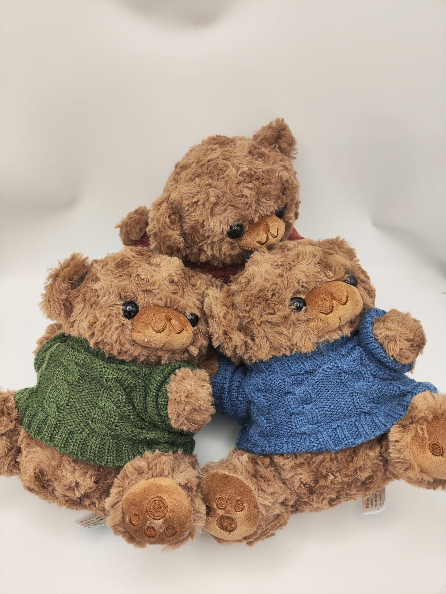 Gjlzfwbx Teddy Bear Plush Toy, 9 Inches Teddy Bear Stuffed Animal Christmas Birthday Valentine'S Day Gifts For Kids Girl Friends