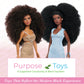 Naturalistas Fashion Pack 4-Piece Outfit And Accessories Set For 11.5-Inch Tall Naturalistas Dolls, Designed And Developed By Purpose Toys