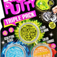 Ja-Ru Lab Putty Bundle Set (1 Fidget Pack, 3 Toys) Color Changing Putty, Magnetic Slime, Glow In The Dark Slime, Crystal Clear S