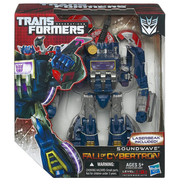 Transformers Soundwave Figure - Medium Multi-colored Plastic Model A1404