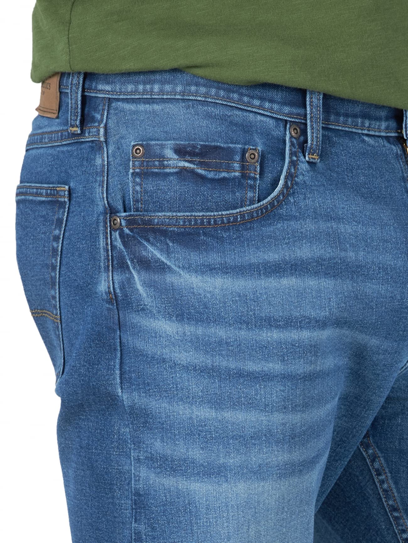 Wrangler Authentics Mens Athletic Fit Stretch Jean, Hayes, 36W X 30L