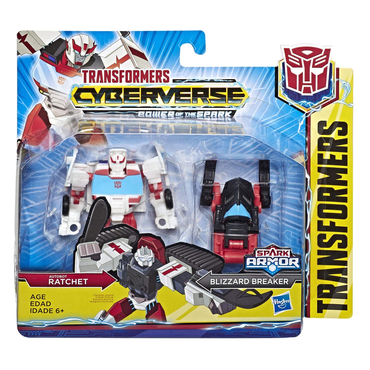 Transformers Tra Cyberverse Spark protective covering Ratchet