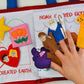 My Bible Quiet Book By My Growing Season | Interactive Fabric Activity Book For Kids | Educational Christian Toy For Toddlers & Preschoolers | Travel-Friendly And Sensory-Rich Soft Book